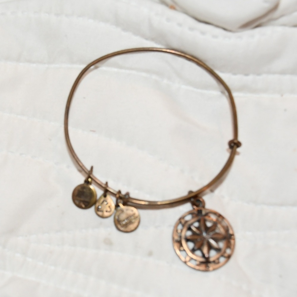 Alex and Ani bangle bracelet gold